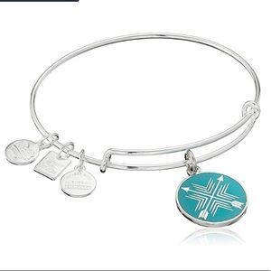 Alex and Ani Silver Arrows of Friendship bracelet